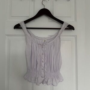 Aritzia Wilfred Lavender Tank